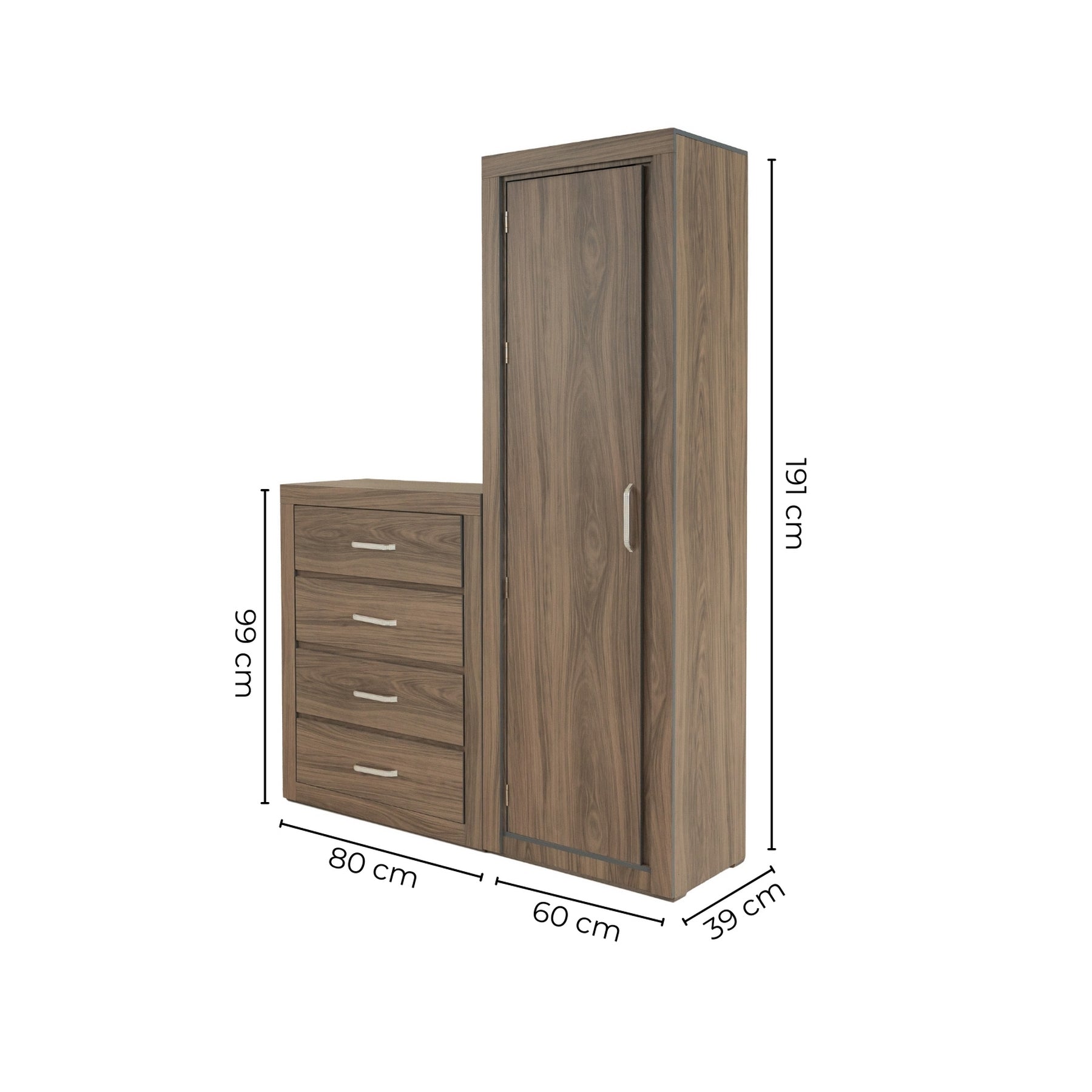 Tocador Verella Gris - Kessa