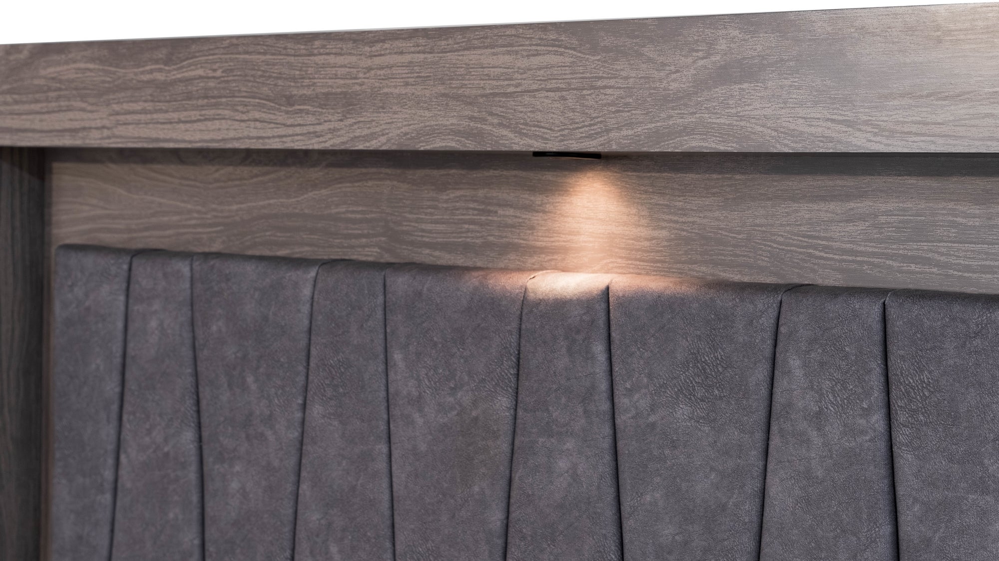 Recamara KS 4 Piezas Vizela Sin Espejo Gris - Kessa