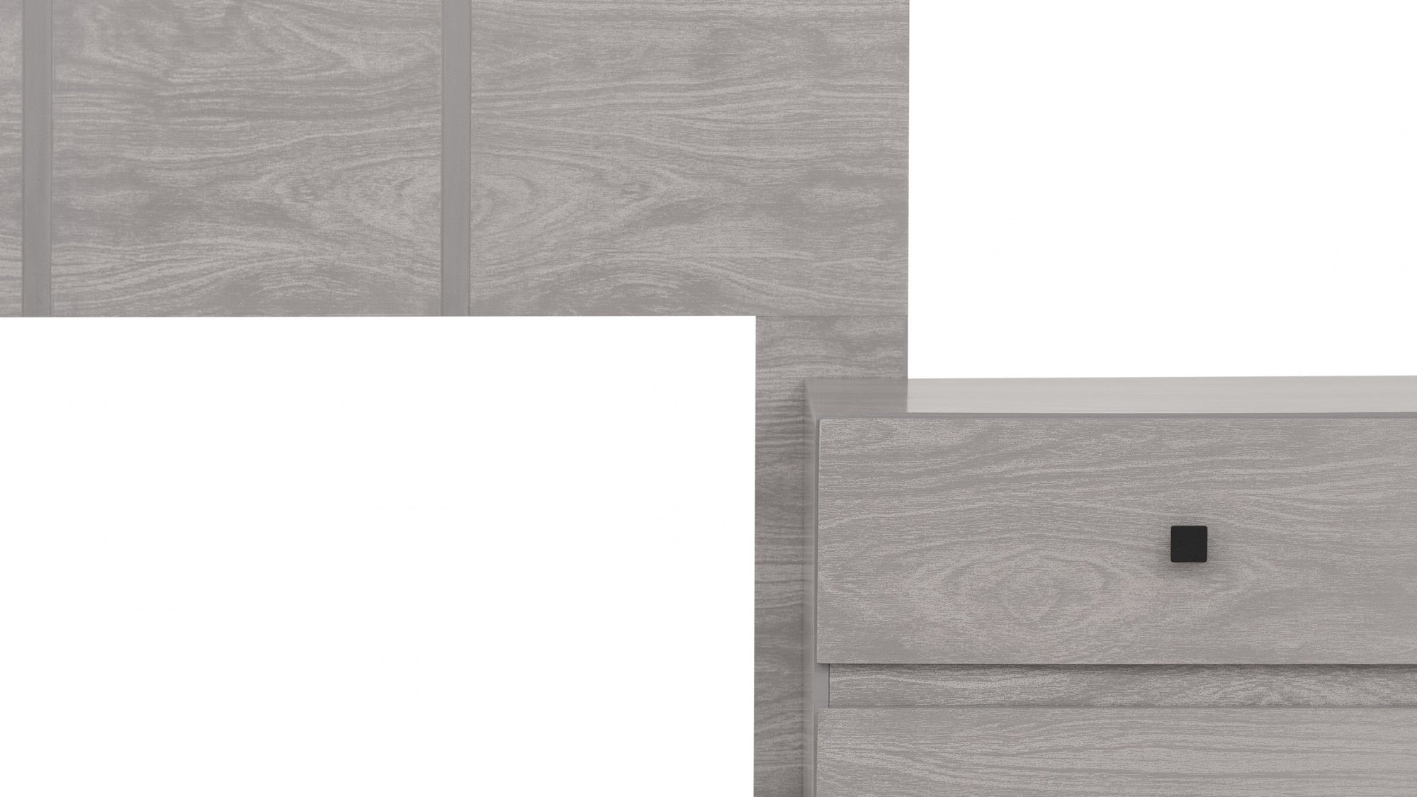 Recamara KS 5 Piezas Louis Gris - Kessa