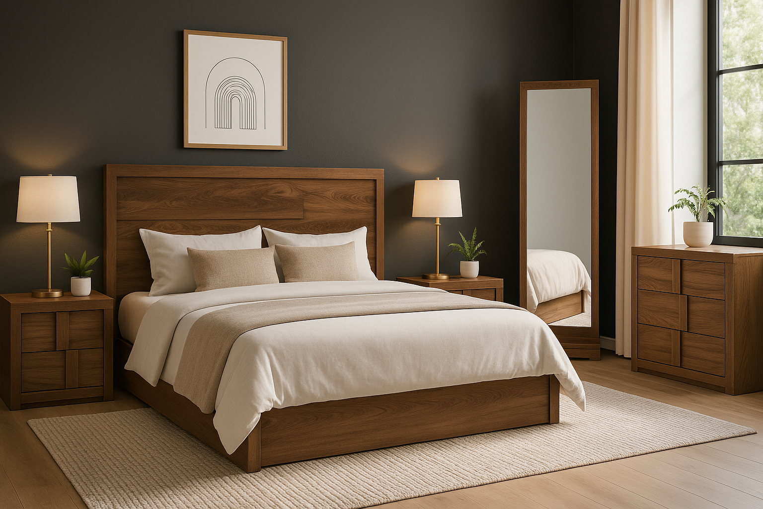 Espejo Jazz Parota - Kessa