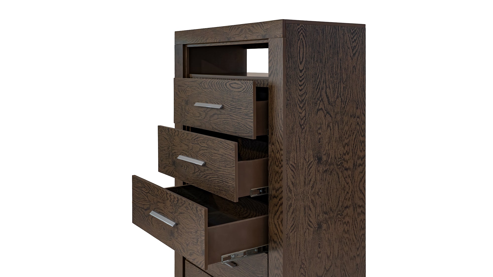 Recamara Matrimonial 4 Piezas Pamela Sin Espejo Capuchino - Kessa