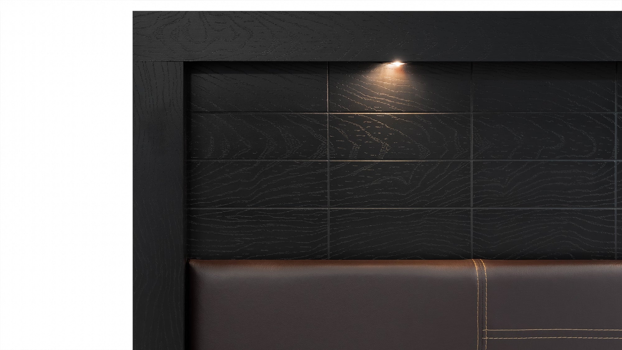 Recamara Matrimonial 4 Piezas Pamela Sin Espejo Chocolate - Kessa