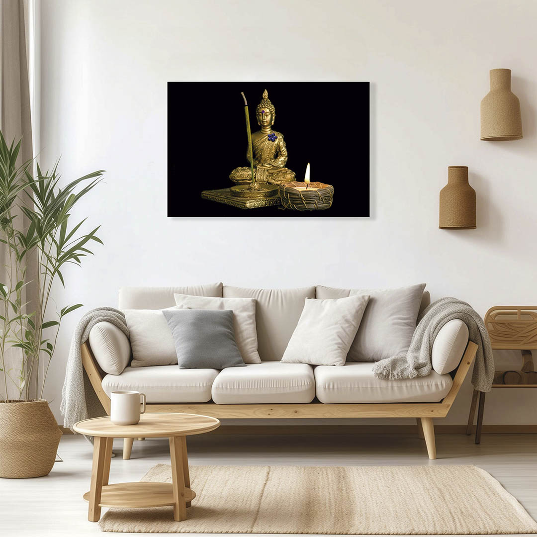 Cuadro Decorativo Holístico Buda #82 60 X 40