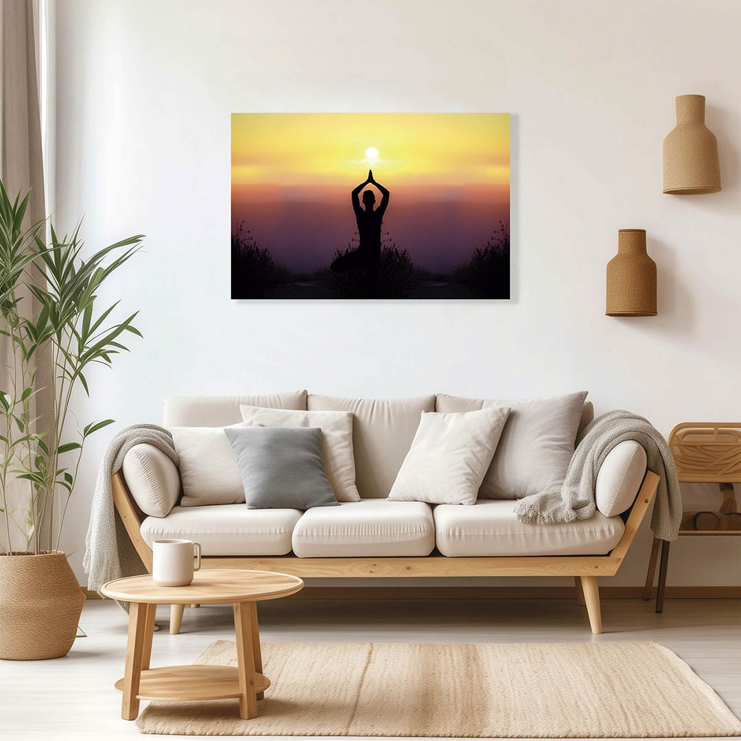Cuadro Decorativo Holístico Meditación #35 60 X 40