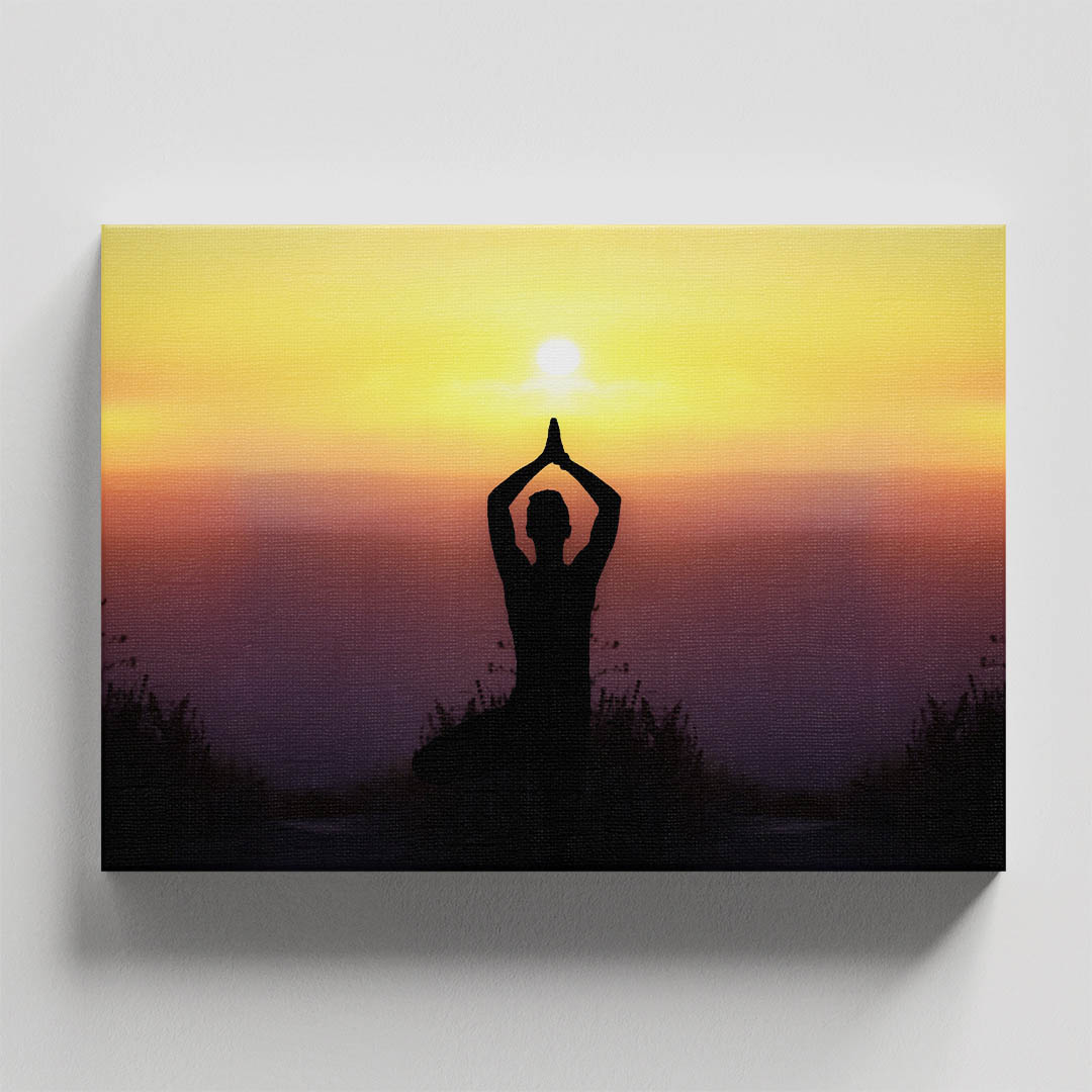 Cuadro Decorativo Holístico Meditación #35 60 X 40