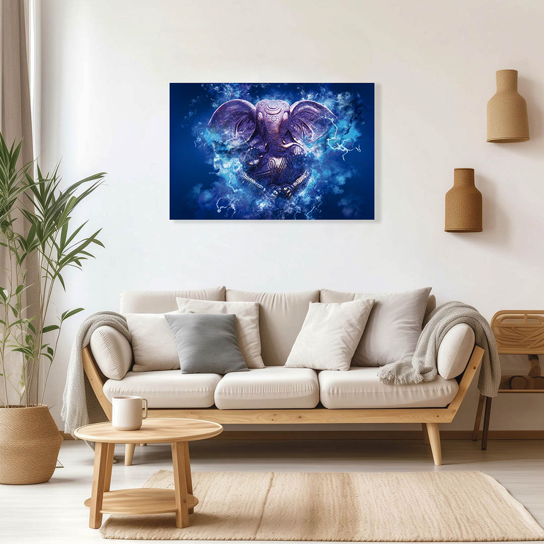 Cuadro Decorativo Holístico Ganesha 90 X 60