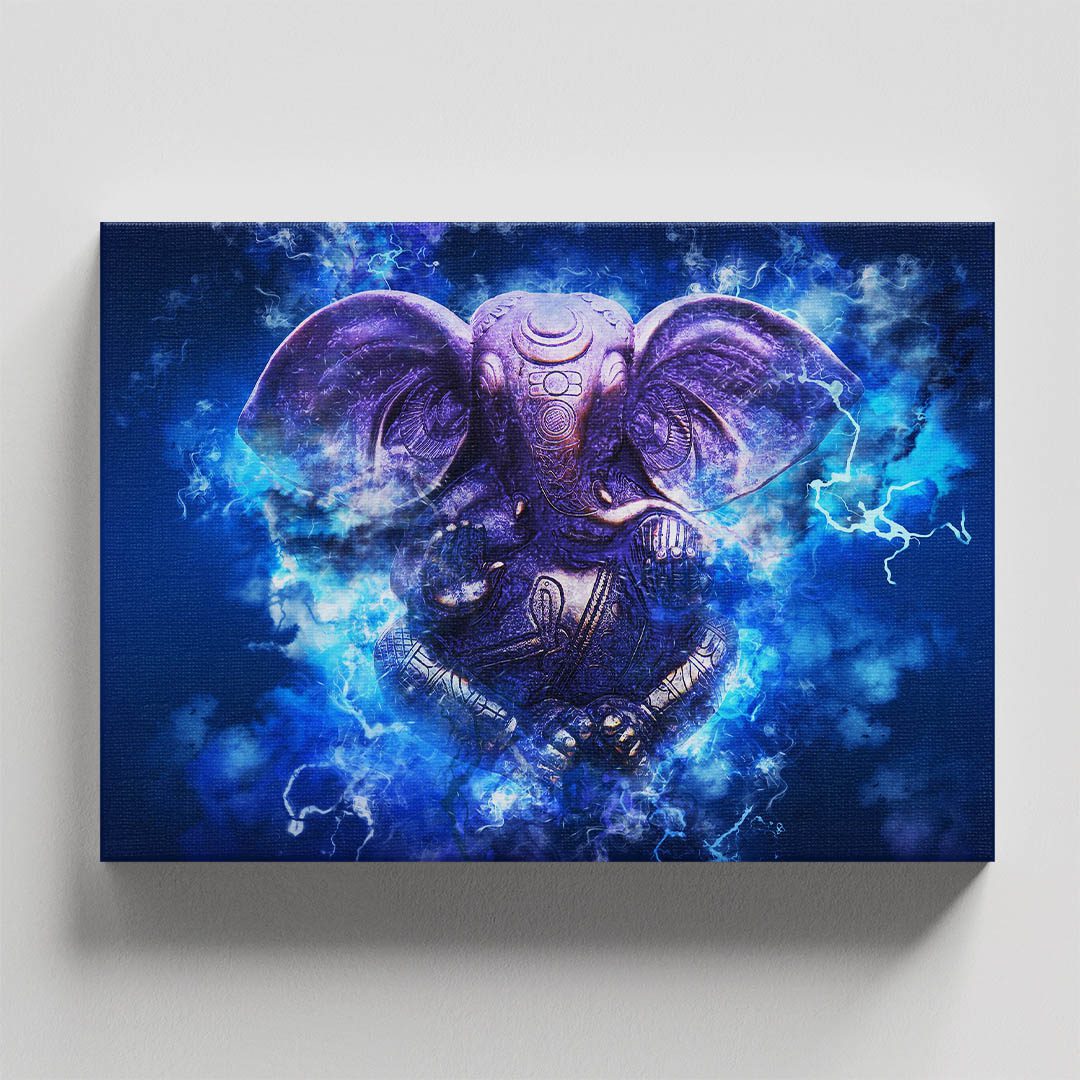 Cuadro Decorativo Holístico Ganesha 90 X 60