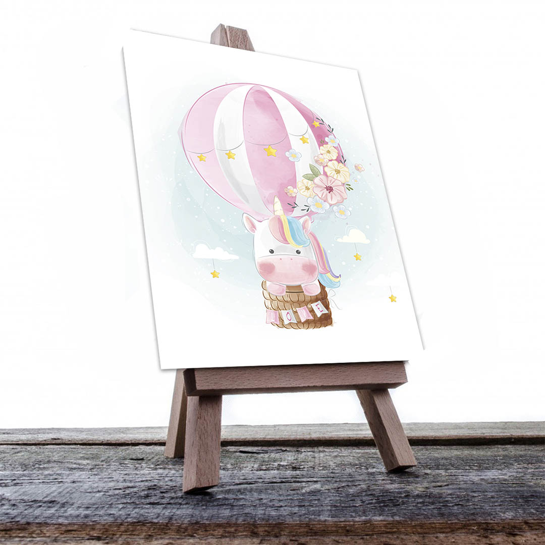 Cuadro Decorativo Unicornio #70 60 X 40