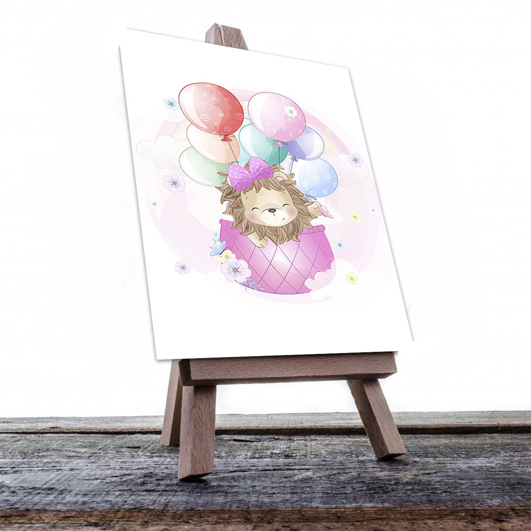 Cuadro Decorativo León #66 60 X 40