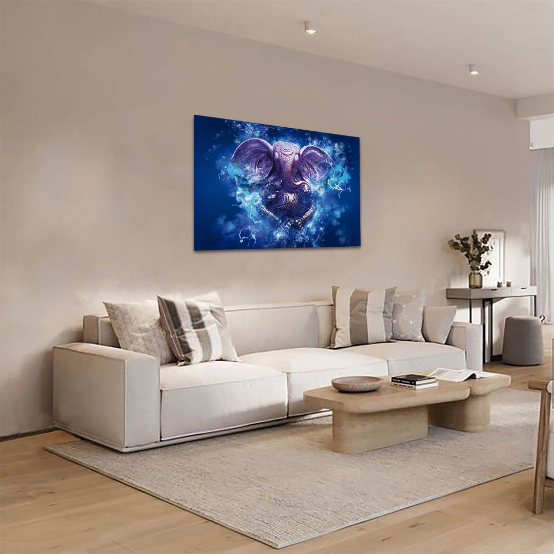 Cuadro Decorativo Holístico Ganesha 90 X 60