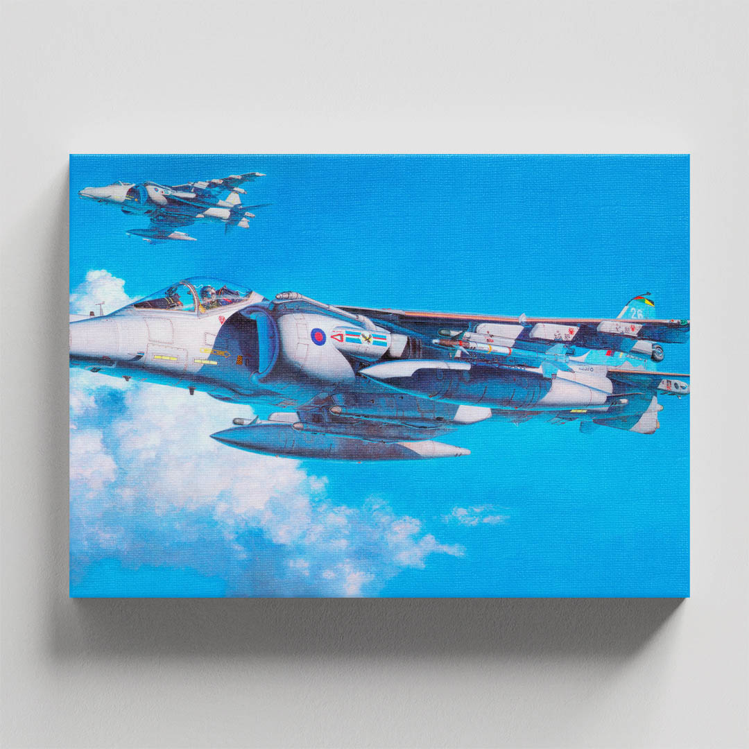 Cuadro Decorativo Avión Jet de Guerra #20 90 X 60