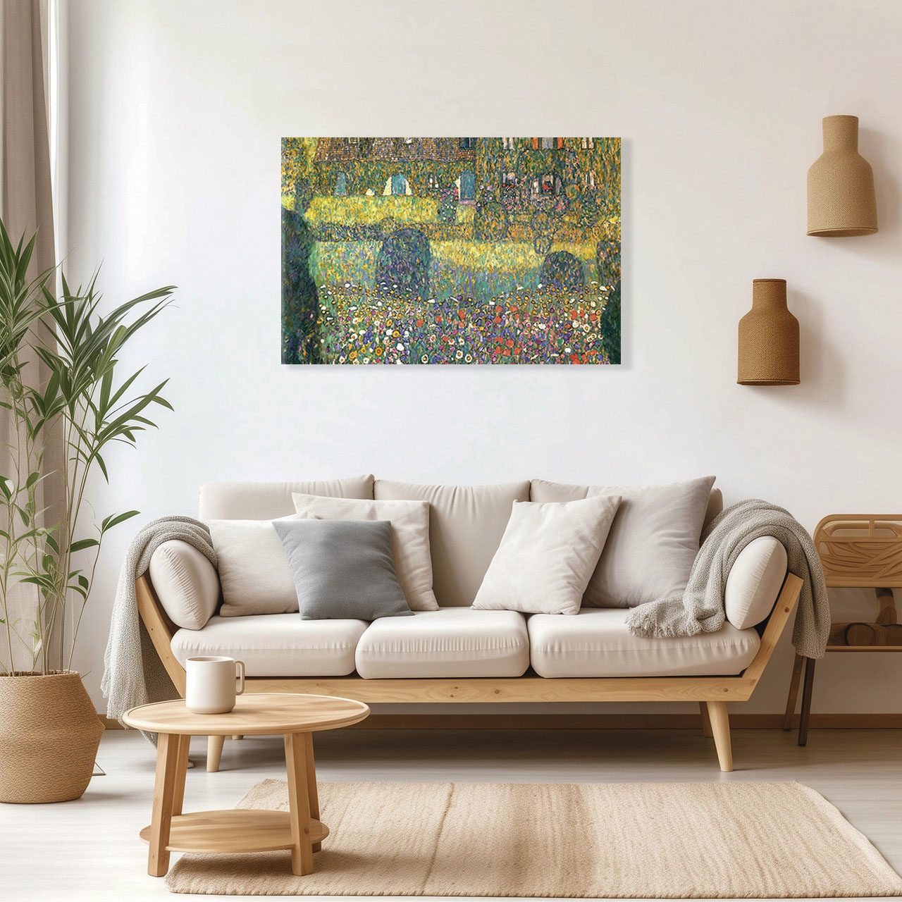 Cuadro Decorativo Casa del Guarda Bosques en Weissenbach Gustav Klimt 90 X 60