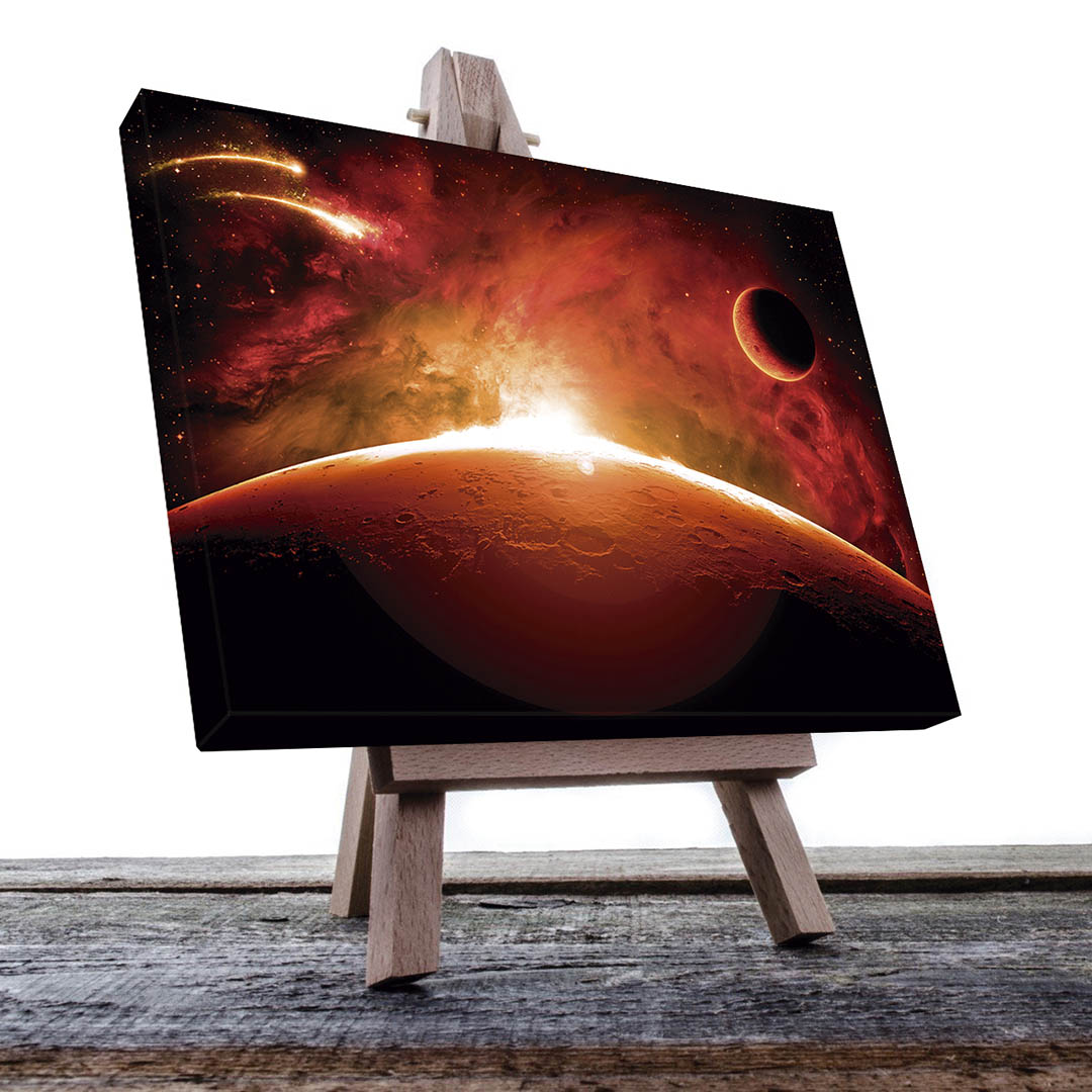 Cuadro Decorativo Sci-Fi Eclipse #49 60 X 40