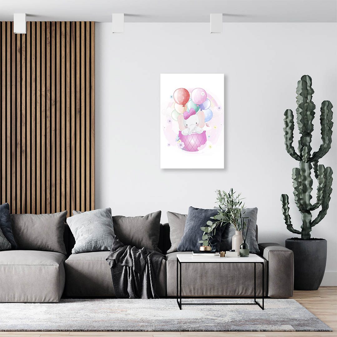 Cuadro Decorativo Elefante #63 60 X 40