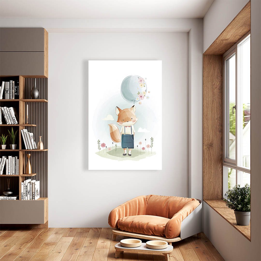 Cuadro Decorativo Zorro #62 60 X 40