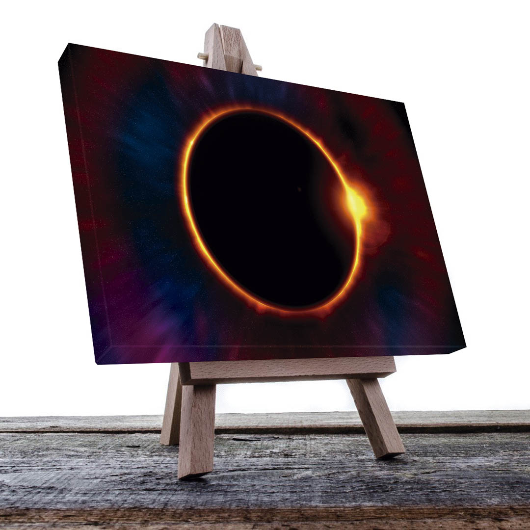 Cuadro Decorativo Eclipse Solar #17 60 X 40