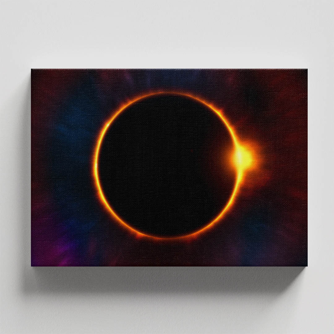 Cuadro Decorativo Eclipse Solar #17 60 X 40