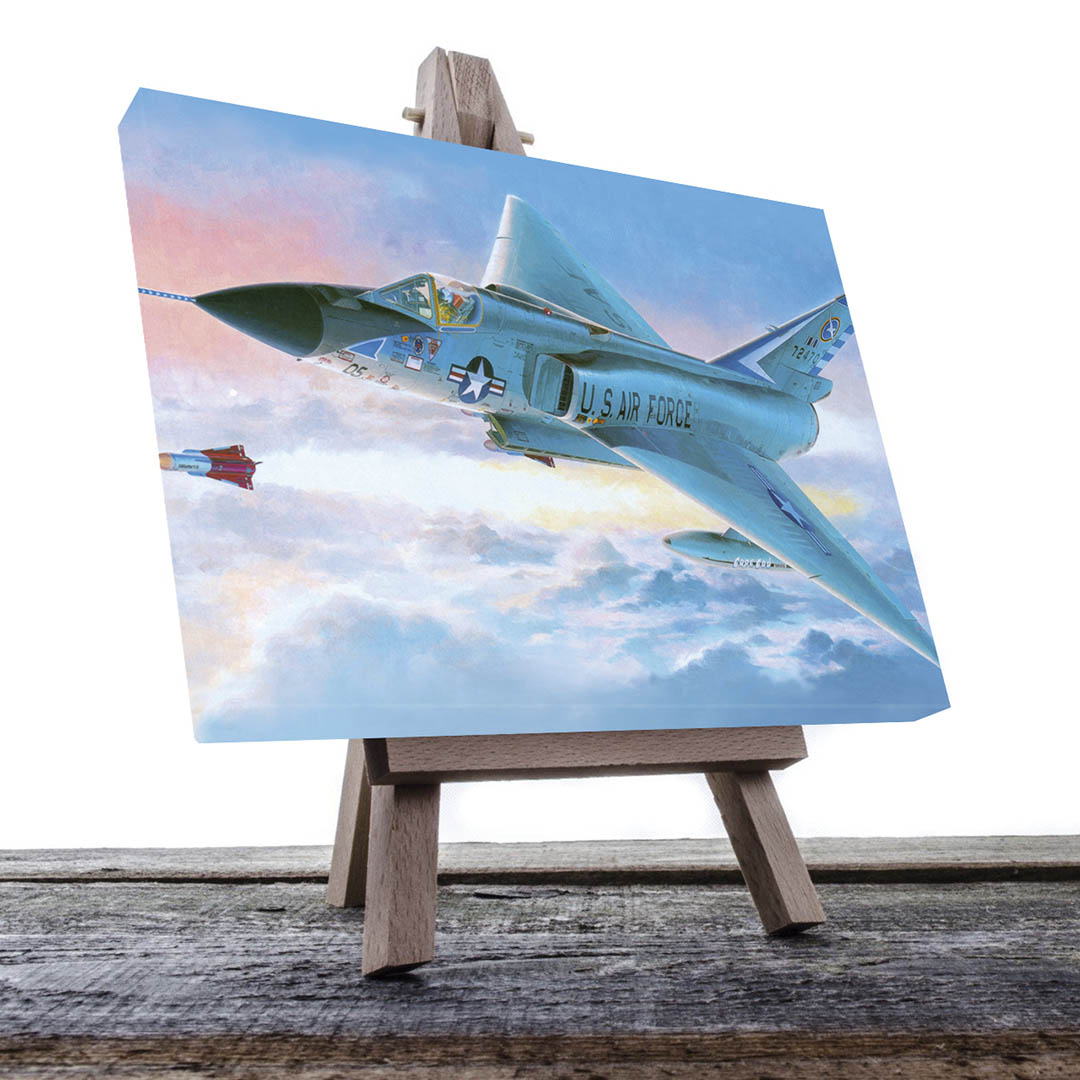 Cuadro Decorativo Avión Jet de Guerra #19 90 X 60