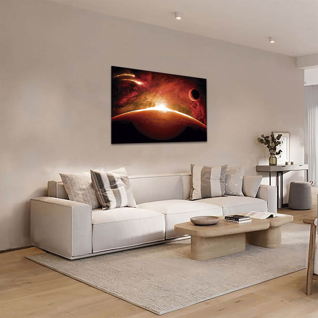 Cuadro Decorativo Sci-Fi Eclipse #49 60 X 40