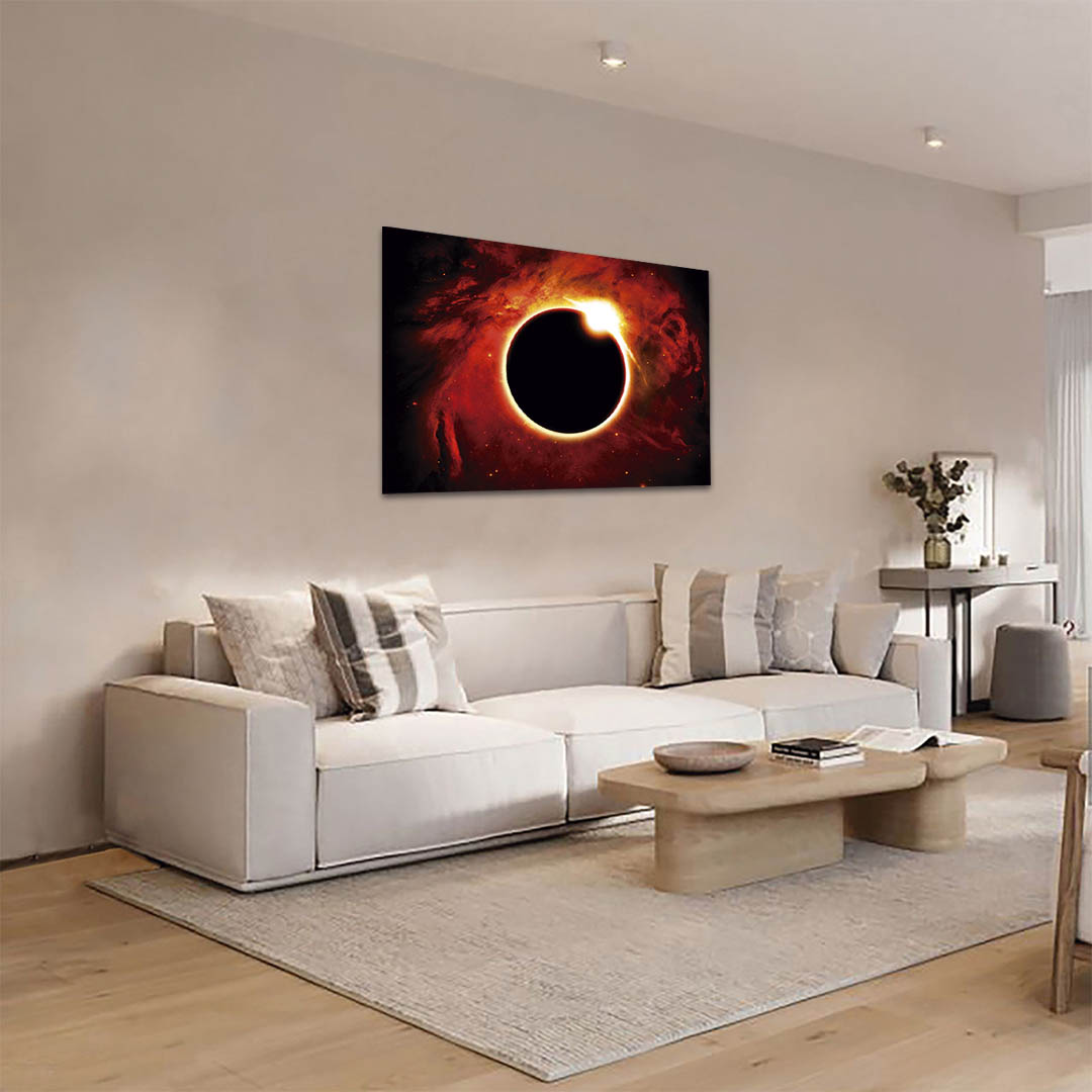 Cuadro Decorativo Sci-Fi Eclipse #48 60 X 40