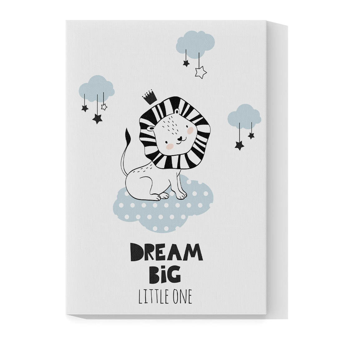 Cuadro Decorativo Infantil León #27 60 X 40