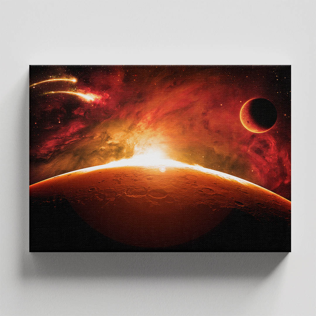 Cuadro Decorativo Sci-Fi Eclipse #49 60 X 40