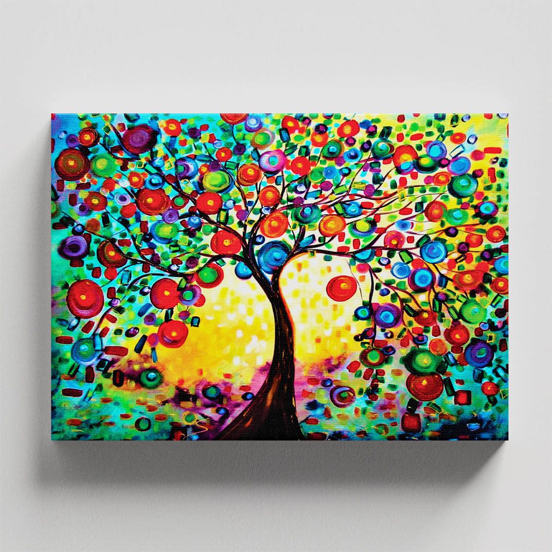 Cuadro Decorativo Holístico Árbol del la vida #17 120 X 60