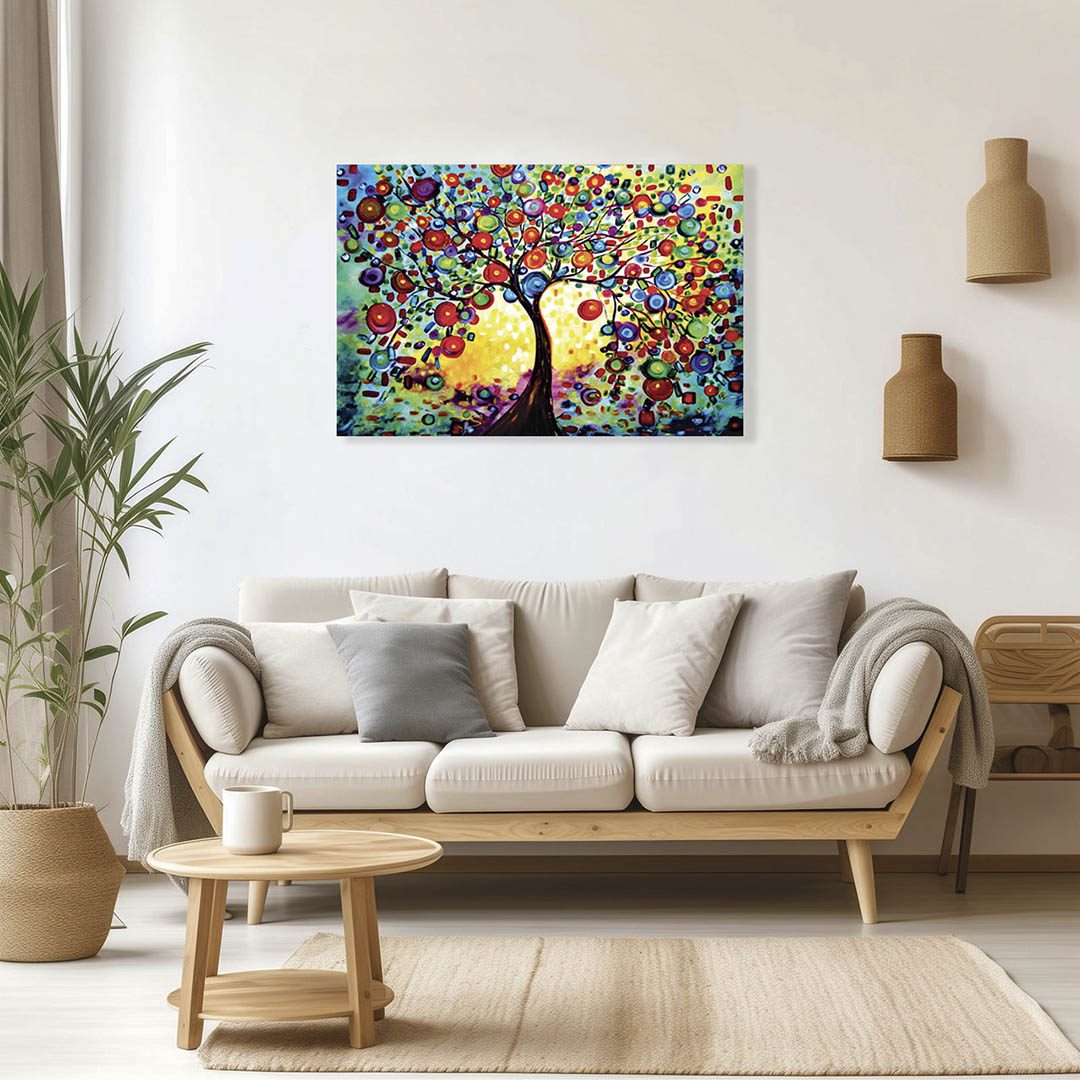 Cuadro Decorativo Holístico Árbol del la vida #17 120 X 60