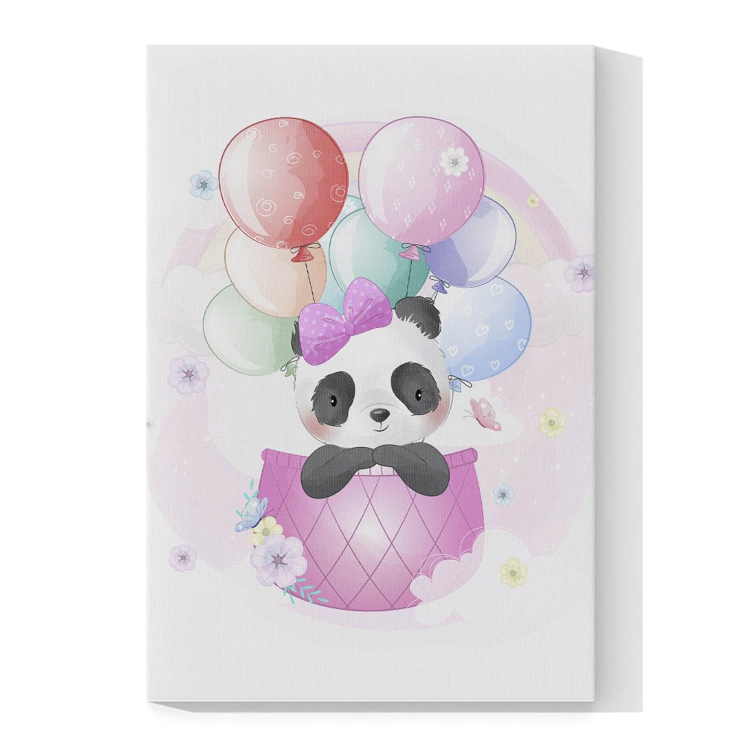 Cuadro Decorativo Oso Panda #65 120 X 80