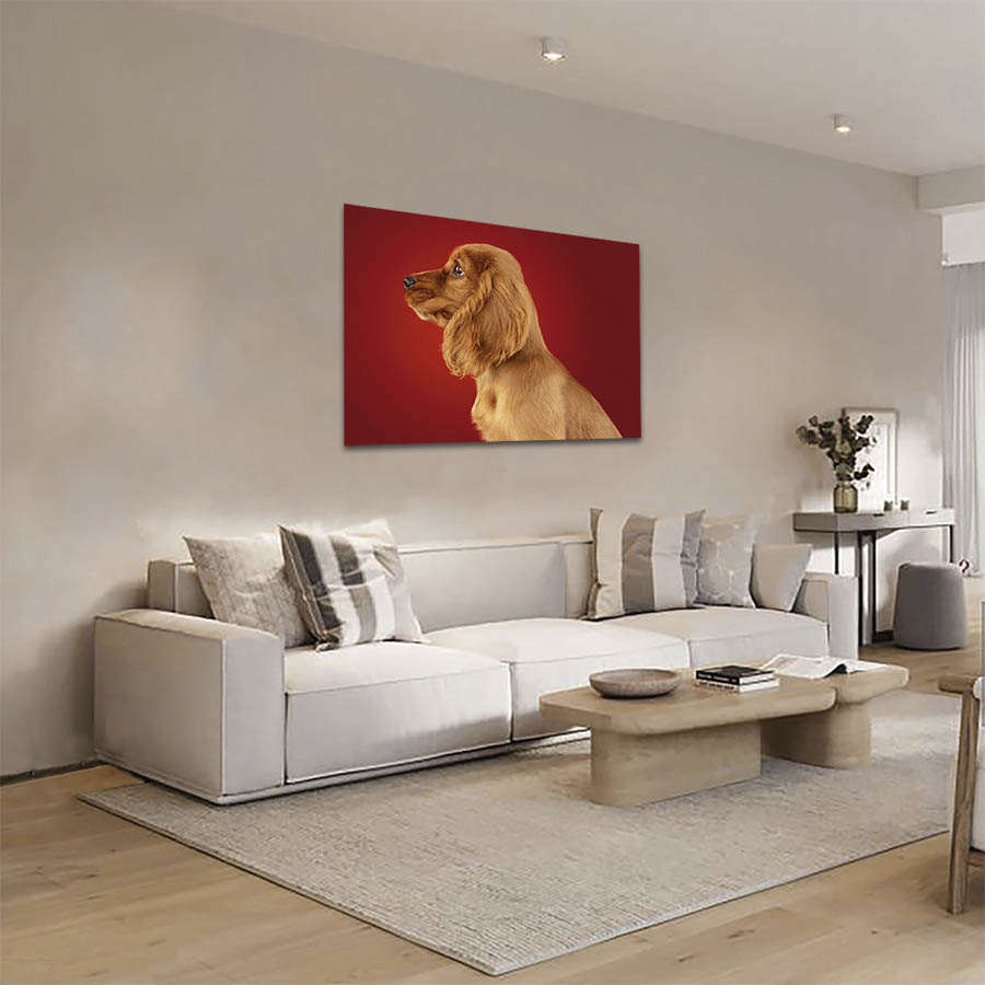 Cuadro Decorativo de Perro Golden Retriver #59  45 X 30