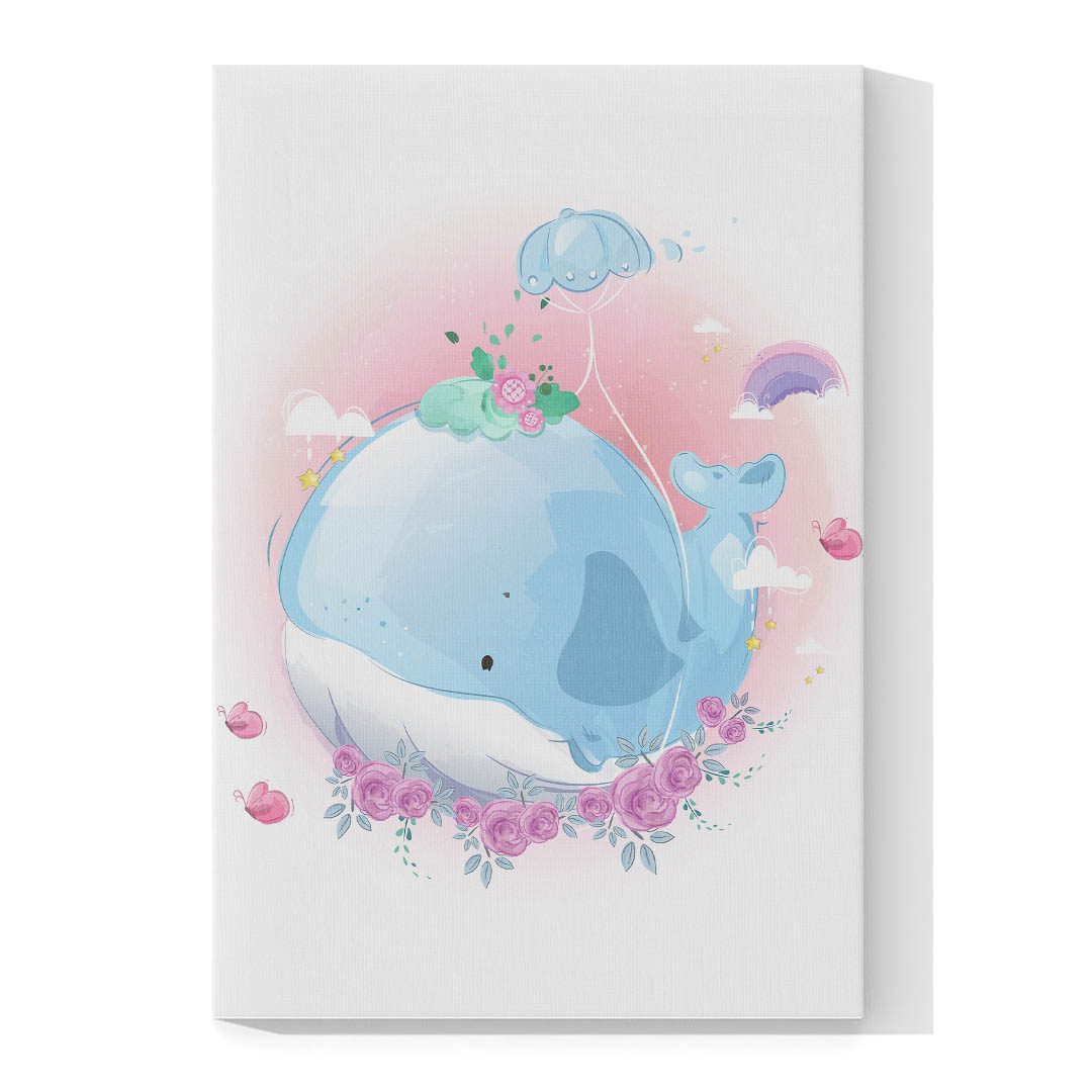 Cuadro Decorativo Ballena #60 135 X 90