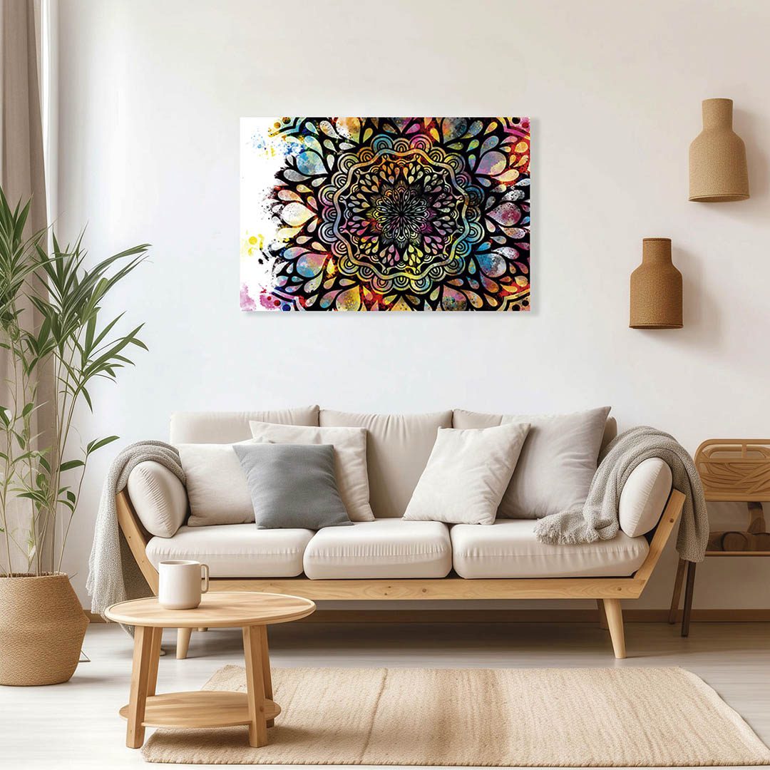 Cuadro Decorativo Holístico Mándalas #54 120 X 80
