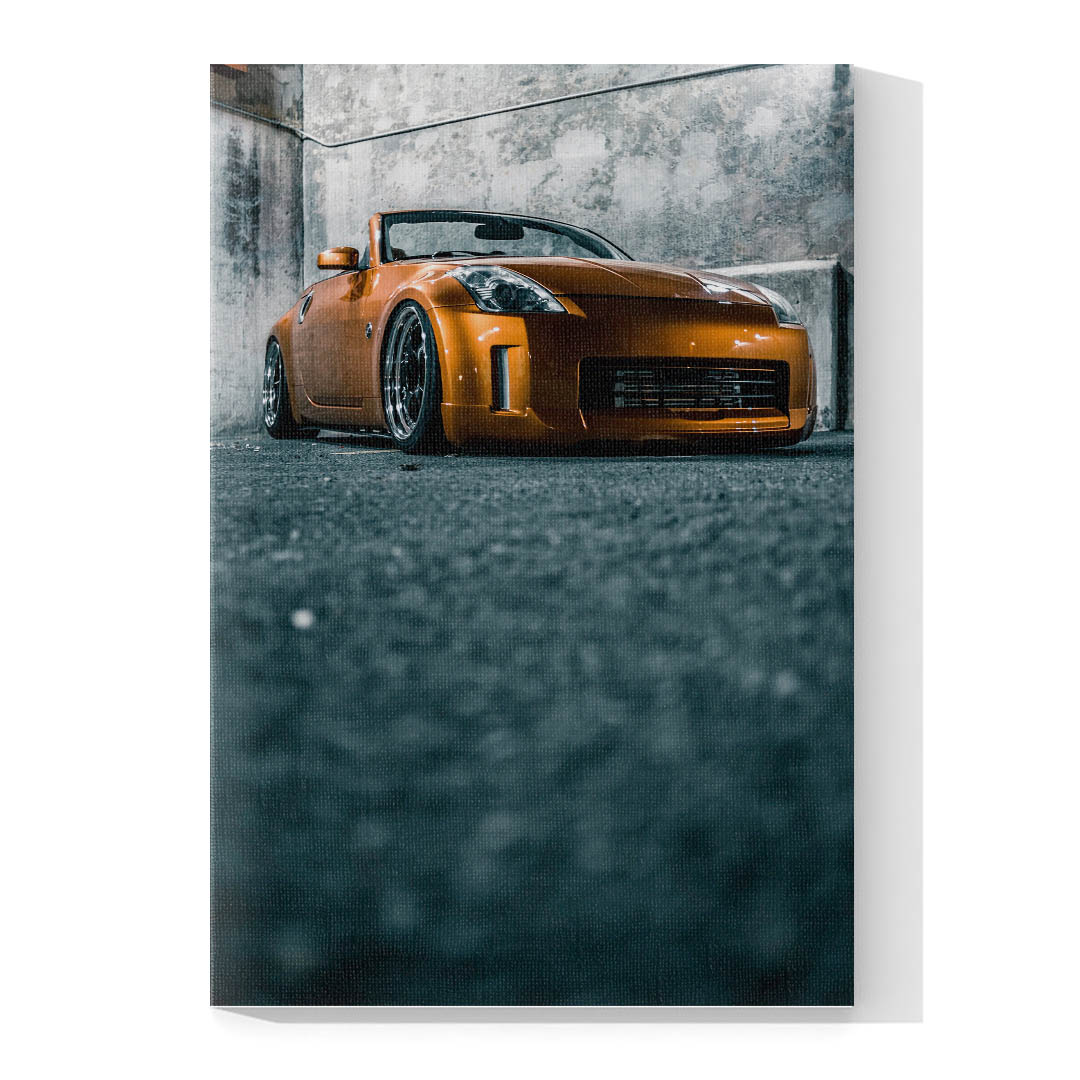 Cuadro Decorativo de Automóvil Deportivo Nissan  #49 120 X 80