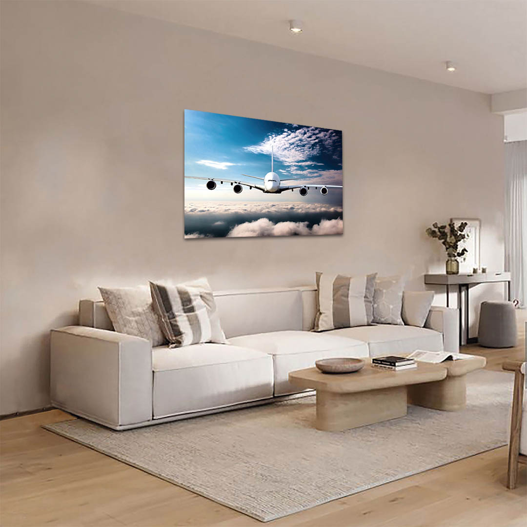 Cuadro Decorativo Avión #18 135 X 90