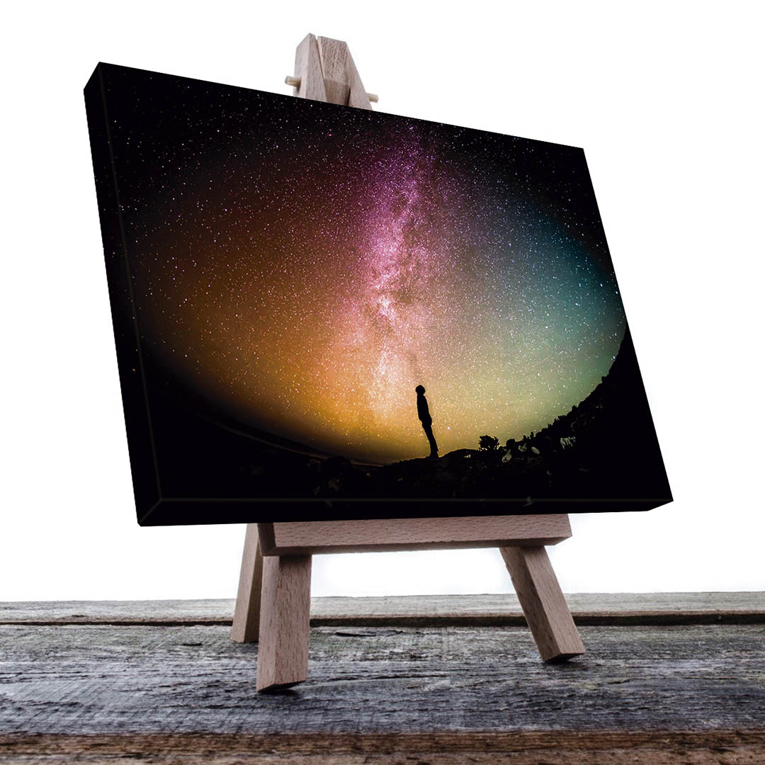 Cuadro Decorativo Contemplado el Universo #23 120 X 60