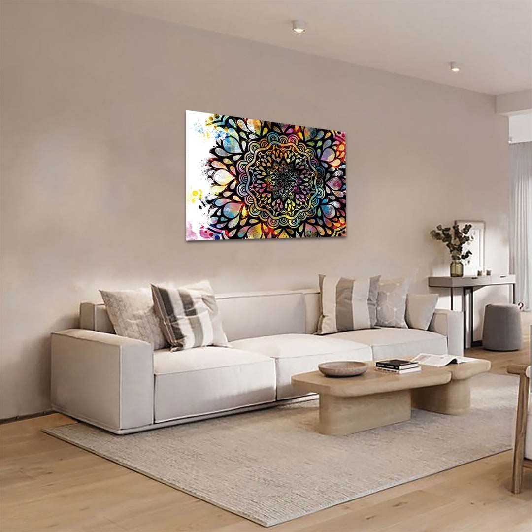 Cuadro Decorativo Holístico Mándalas #54 120 X 80