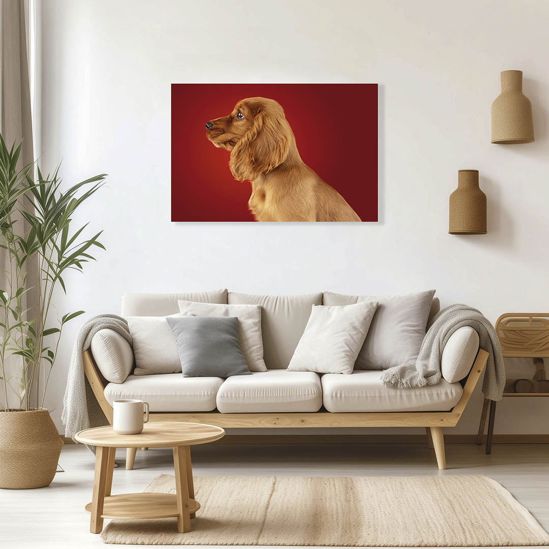 Cuadro Decorativo de Perro Golden Retriver #59  45 X 30