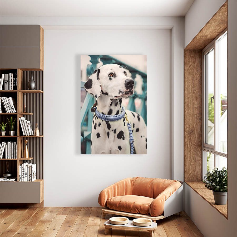 Cuadro Decorativo de Perro Dálmata #516  135 X 90