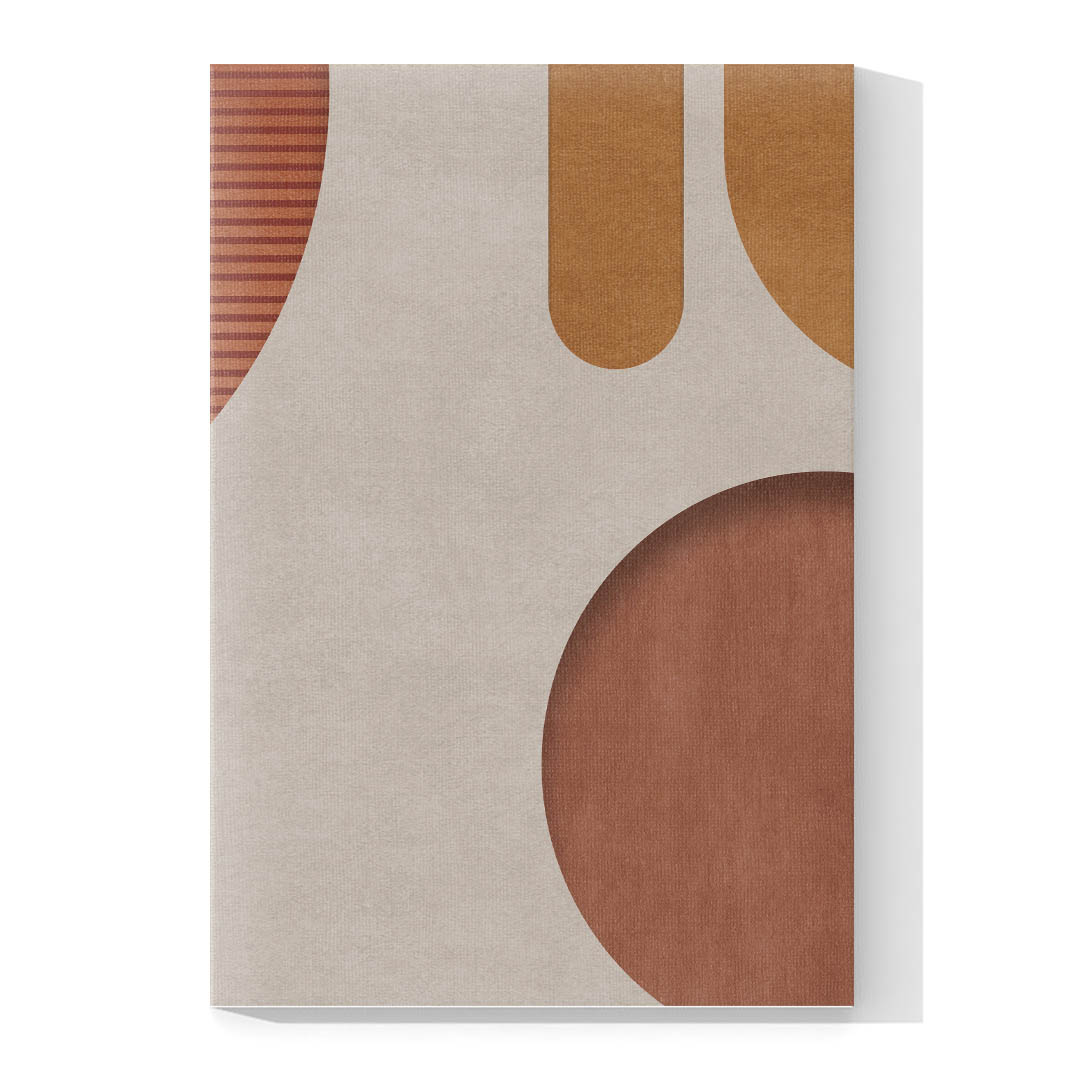 Set de 3 Cuadros Decorativos Moderno Minimalista con Mujer en Rojo 45 X 30