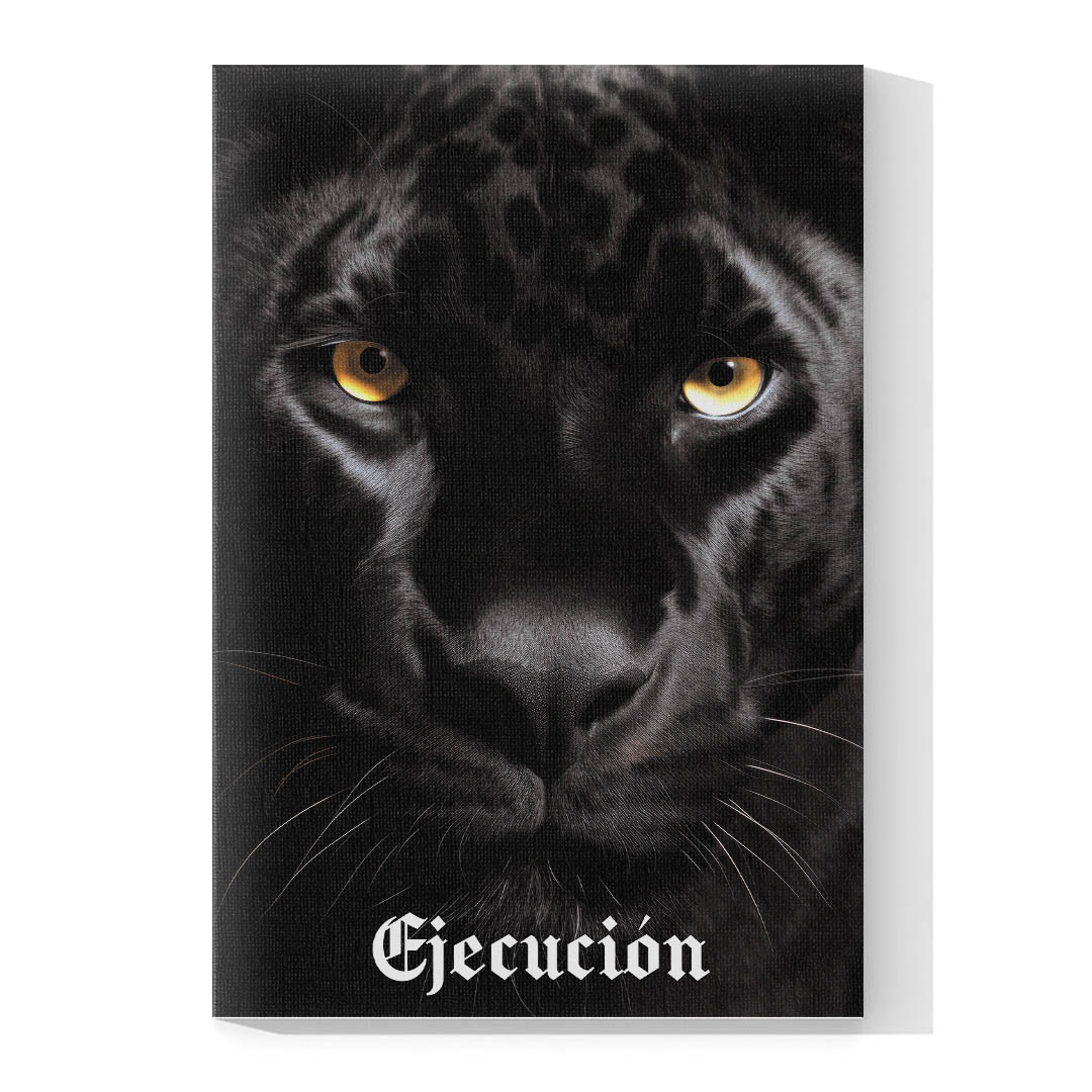 Set de 3 Cuadros Decorativos León, Pantera y Lobo – Enfoque, Ejecución, Éxito 45 X 30