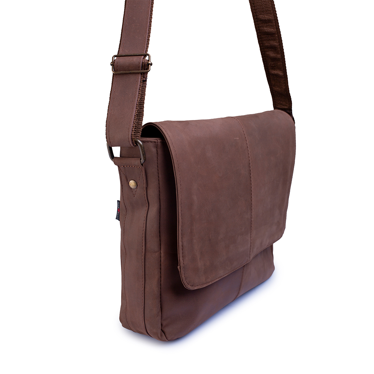 Portafolio piel genuina castelli laptop 16 pulgadas hombre