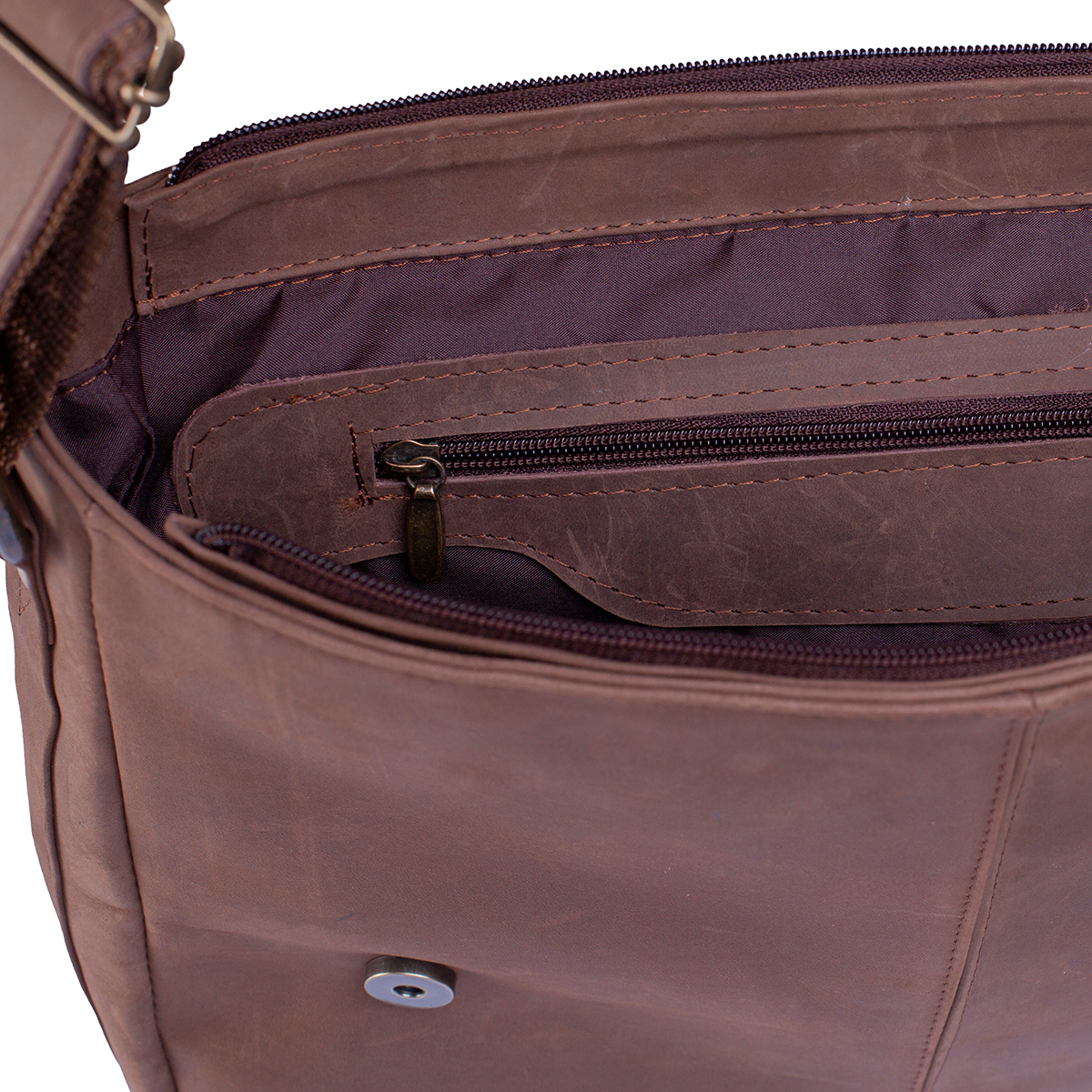 Portafolio piel genuina castelli laptop 16 pulgadas hombre