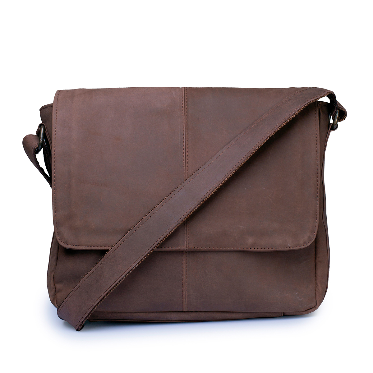 Portafolio piel genuina castelli laptop 16 pulgadas hombre