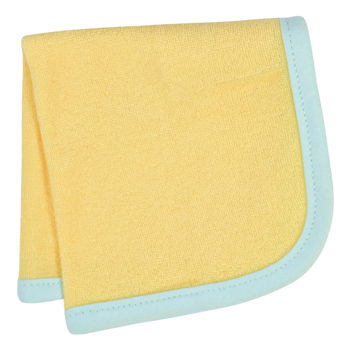 Set 4 toallas bebé Gerber con capucha 80% algodón azul