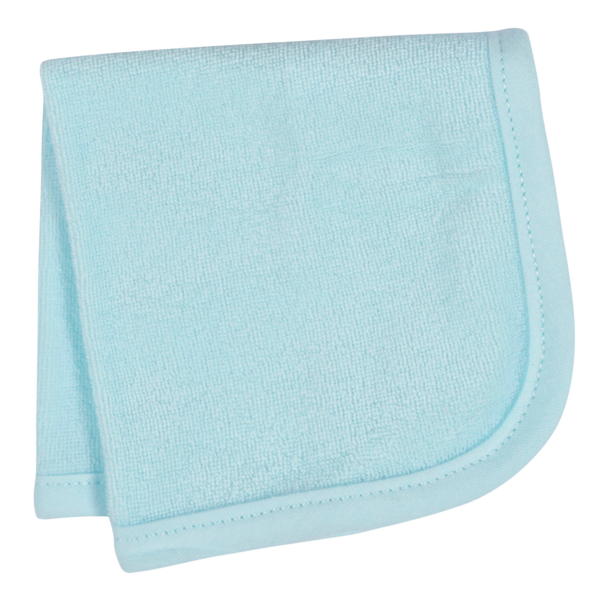 Set 4 toallas bebé Gerber con capucha 80% algodón azul