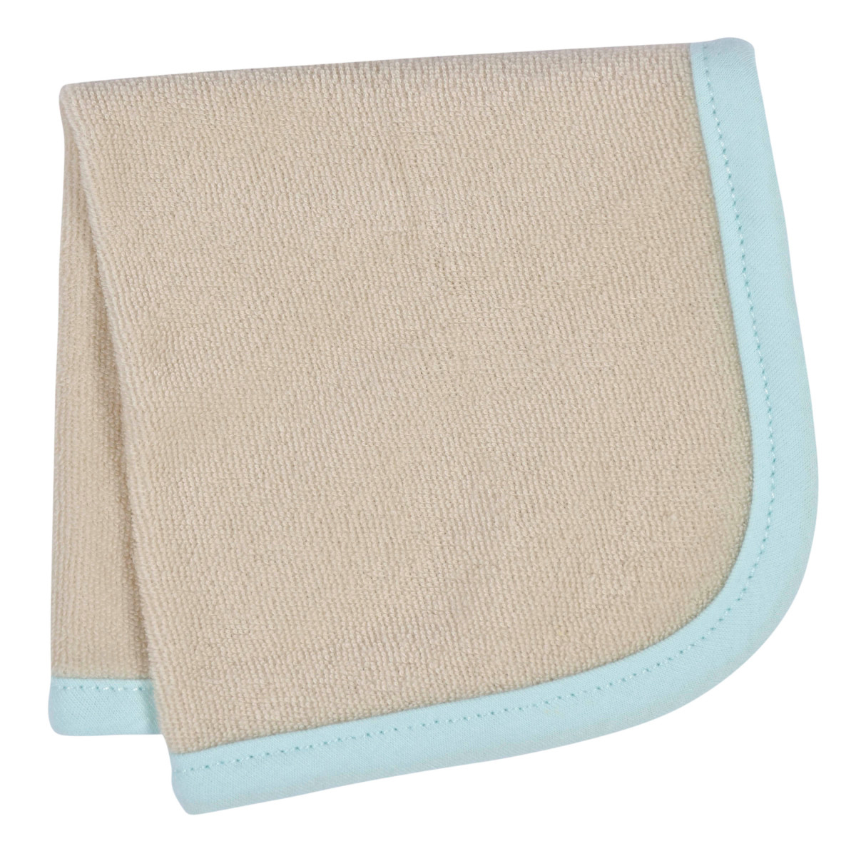 Set 4 toallas bebé Gerber con capucha 80% algodón azul