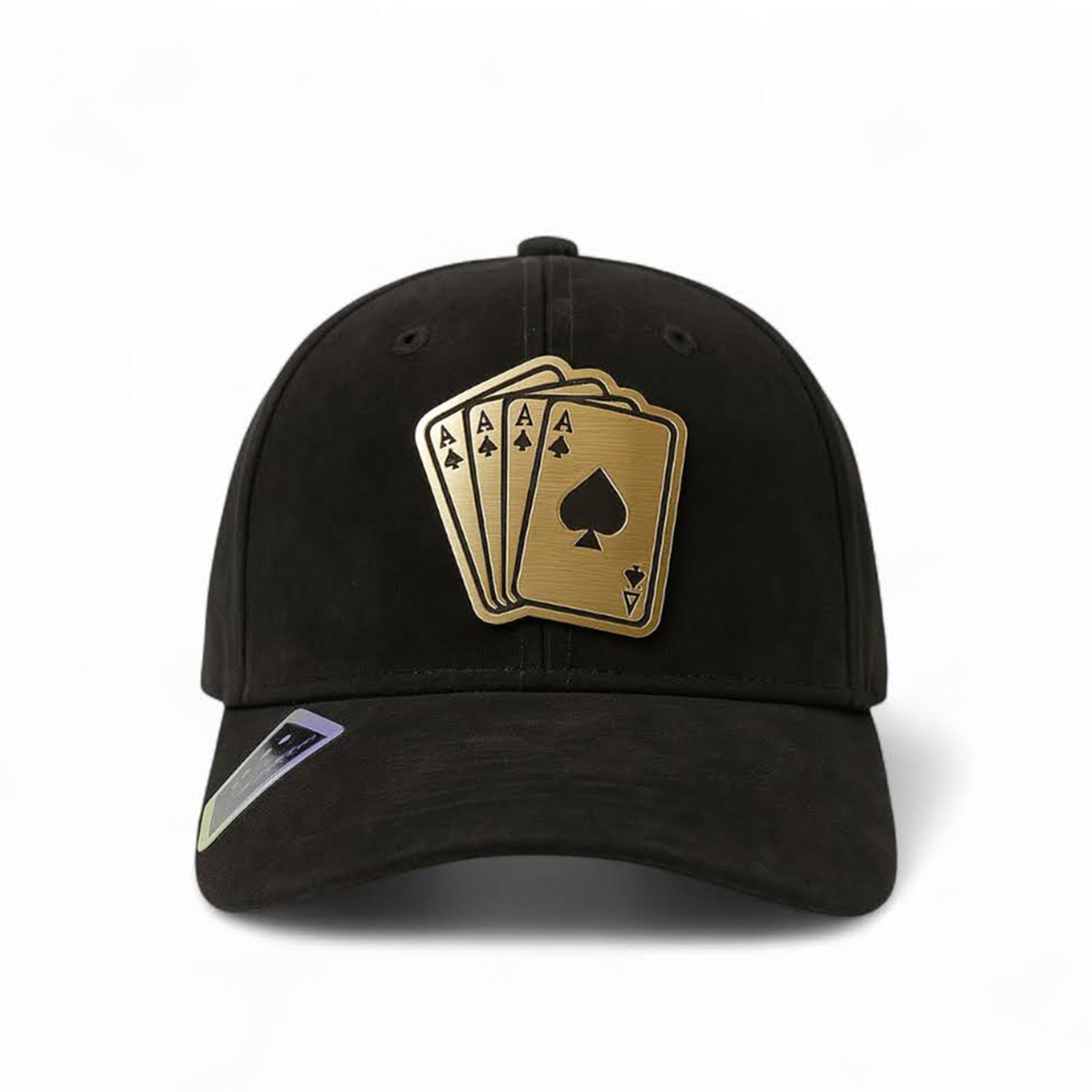Gorra para hombre pokar de ases knite gamuza new cachuchas