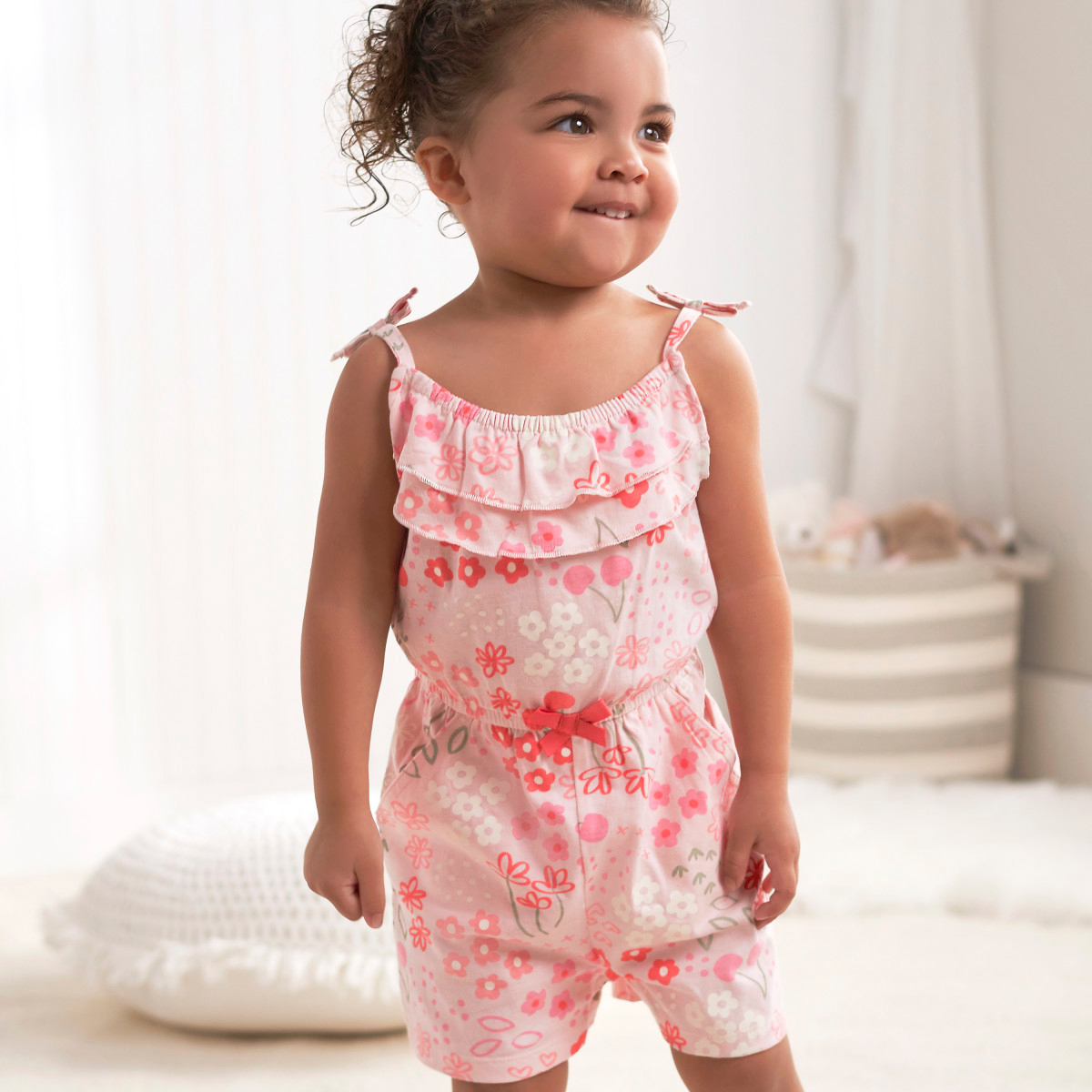 Romper niña Gerber rosa 2 a 5 años ropa infantil verano