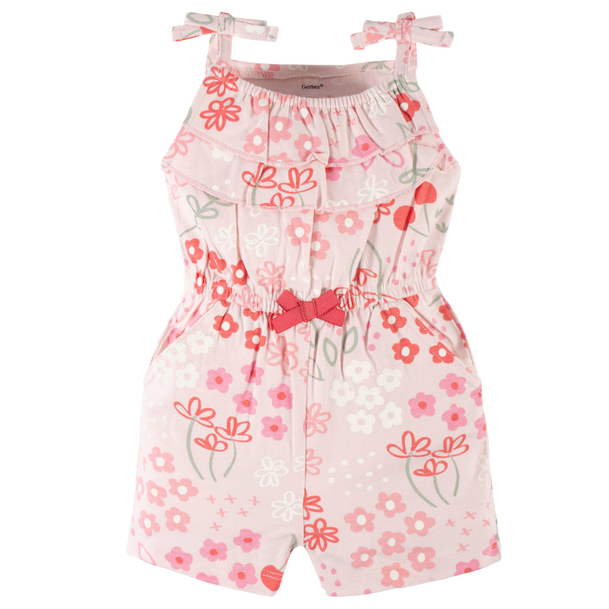 Romper niña Gerber rosa 2 a 5 años ropa infantil verano