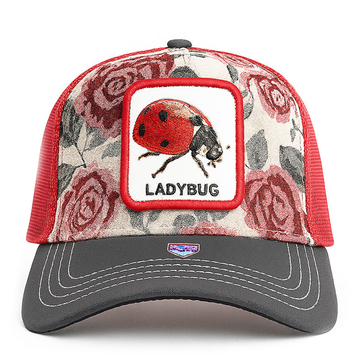 Gorra Knite Ladybug cachucha mujer visera tornasol
